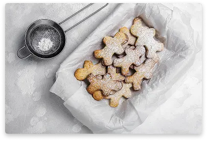 Sugar cookies with Kasper pattern and sweet icing